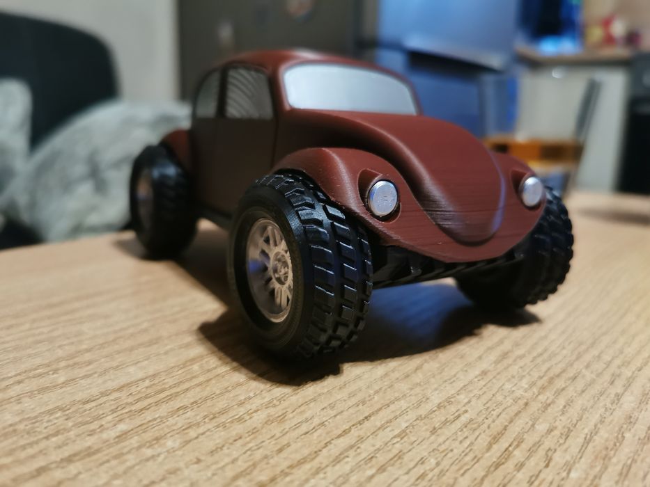 Vw Beetle Dragster макет
