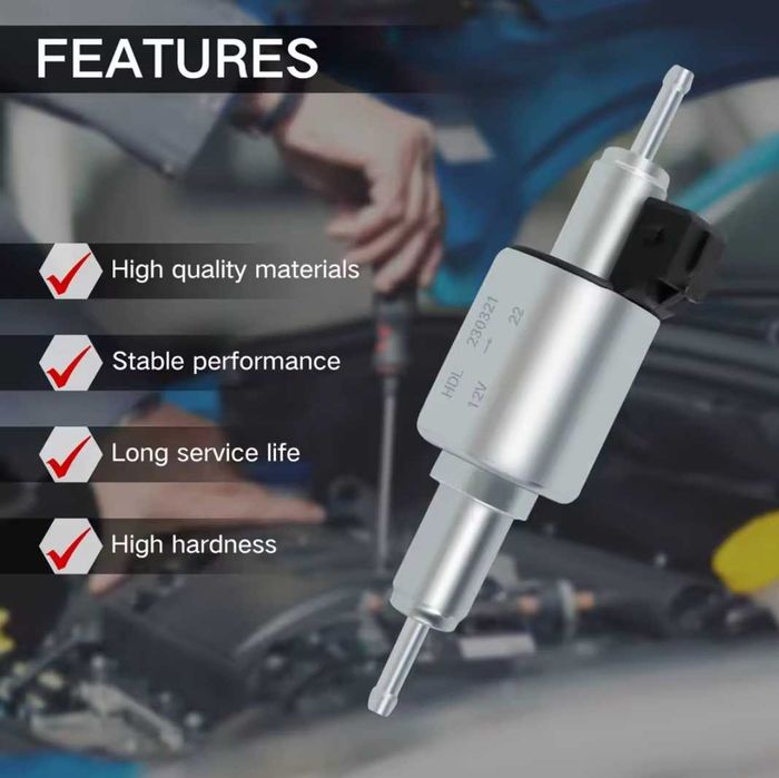 Pompa motorina silențioasă 12V sirocou 5kw -8 KW 22 ml webasto vevor