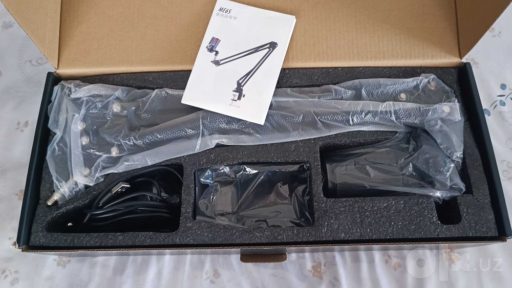Shoshilinch! Kompyuter uchun RGB Mikrafon ikkitalik Petlichka SOVGʻA