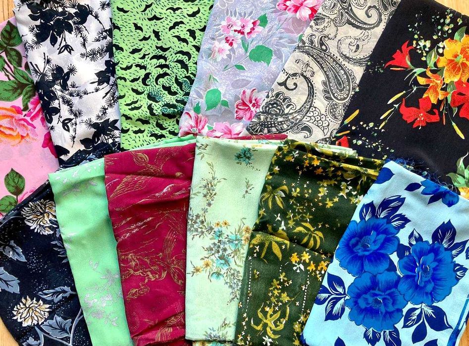 Крепдешин, крепшифон, крепжоржет, натуральный шёлк, натуральные ткани