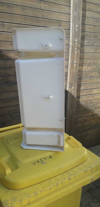 Etajera colt pentru baie si dus 20x20x50 cm