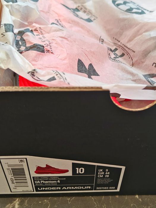 Adidași Under Armour Phantom 4 originali top cool confort