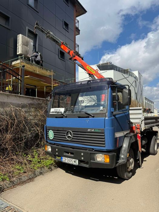 Камион с кран/ Транспортни услуги