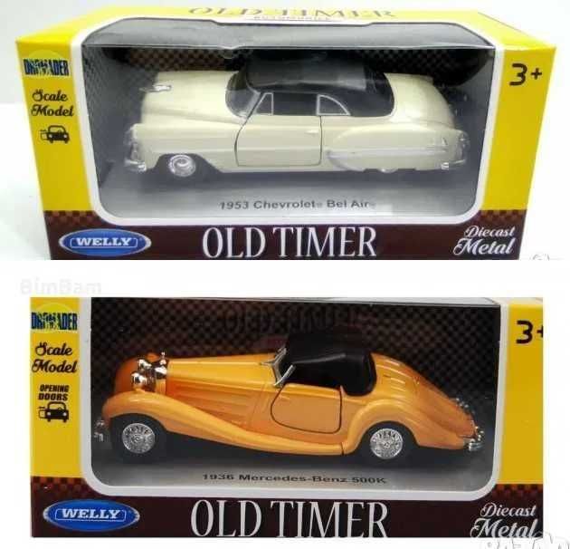 Колекционерски метални колички WELLY