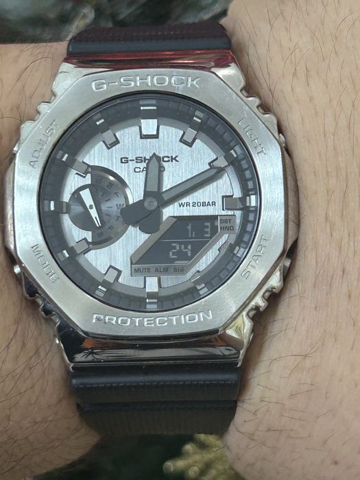 Часы CASIO GM-2100-1ADR сталь