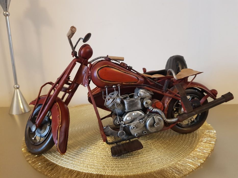 Motocicleta  veche  hand made