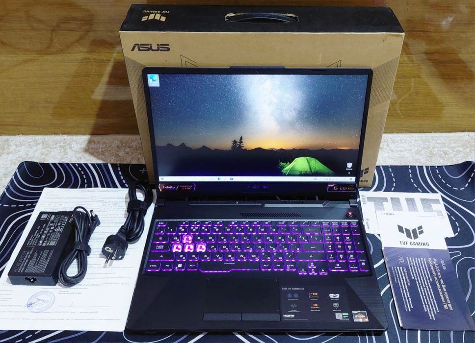 Asus Tuf gaming A15 ozu16,ssd512 EAC!