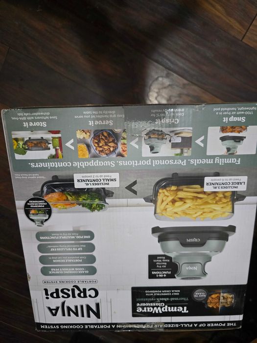 Ninja Crispi cooking