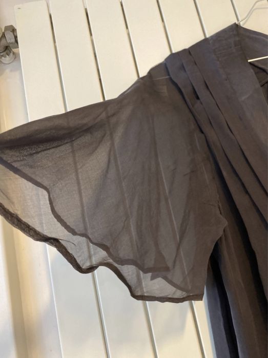 Копринена черна нощница Vanessa Bruno