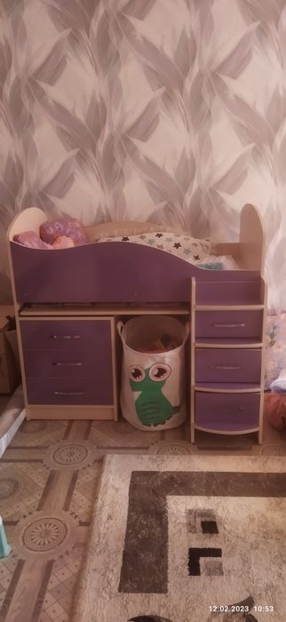 Кровать детская чердак.