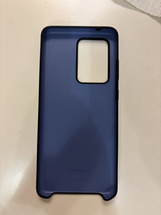 Калъф за телефон Samsung Galaxy S20 Ultra 5G Silicon Cover Black
