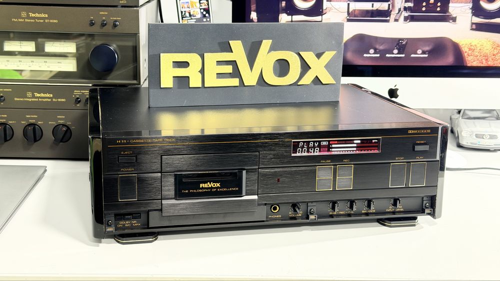 Revox H11 – Deck Casetofon Hi-Fi 3 Head, Dual Capstan, Dolby B/C, HX Pro, Bias/Rec-Cal, Metal, Digital Peak Meters, Impecabil