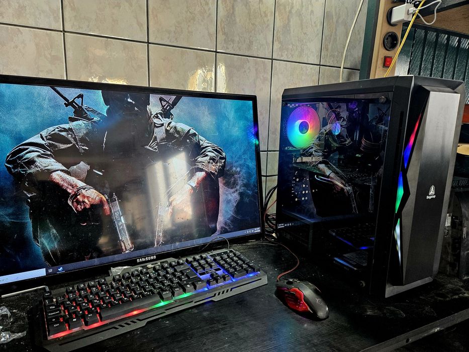 Unitate PC Gaming i7 2600 video 4GB RX 570 16GB RAM SSD