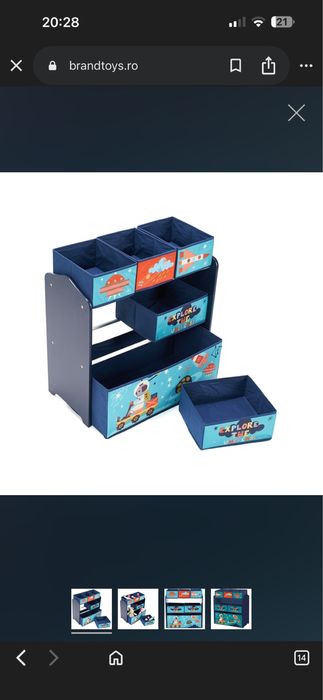 Dulap depozitare jucarii