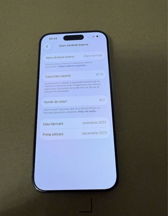 Vand Iphone 15 Pro
