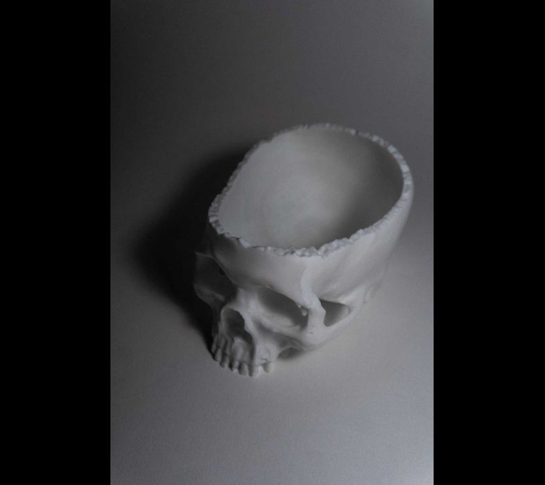 Bol de Halloween craniu cu bomboane