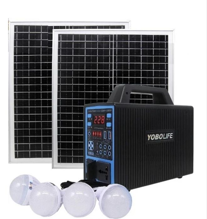 Солнечная станция на 300ватт. Комплект солнечного на 220вольт