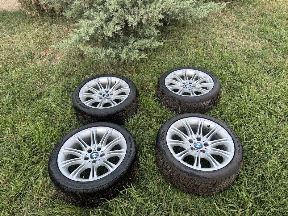 Диски с зимней резиной бмв
