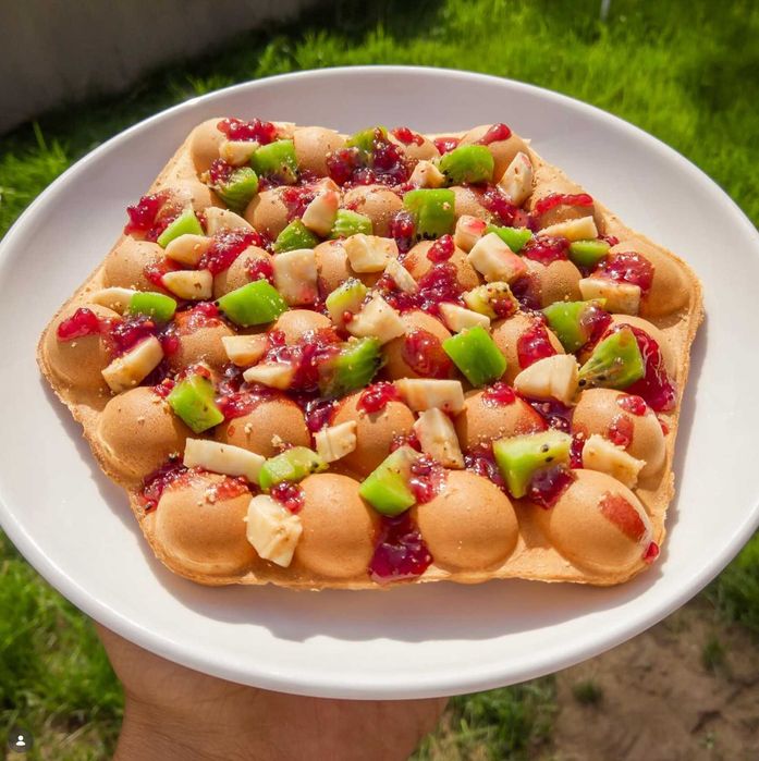 Рецепт Оригинальных Гонконгских вафель + Обучение+Меню