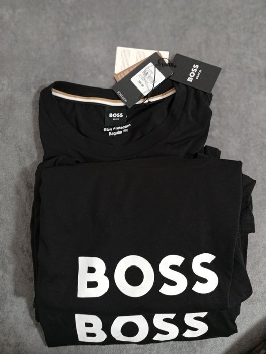 HUGO BOSS,Unisex.Tricou cu imprimeu logo, Original.marime:M și L