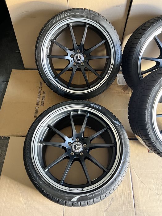 Jante NOI Mercedes Amg Gt 43 53 63 S , 21 inch’ , A2904011200 + anvelope iarna 315/30/21 & 275/35/21 , Pirelli !