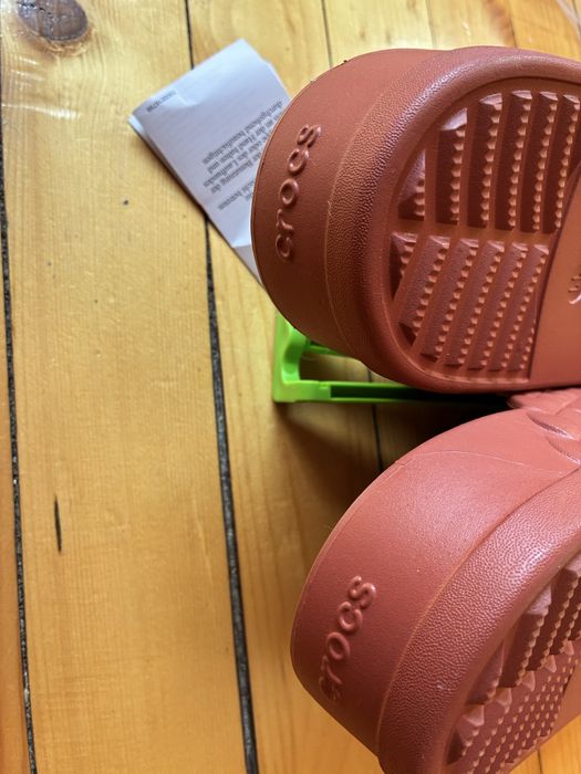 Crocs 42-43 размер, нови кафяви мъжки чехли