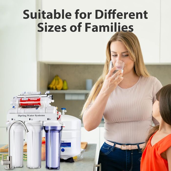 iSpring - Домашна система за пречистване за питейна вода +UV филтрация