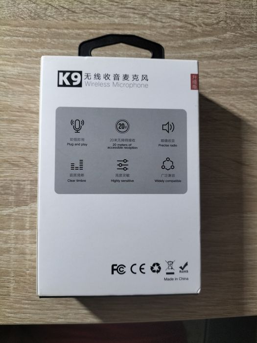 Продается без проводной микрофон на айфон.