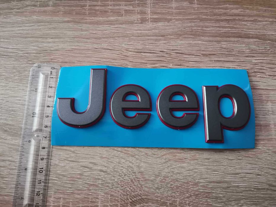 черни надписи Jeep/Джийп голям размер