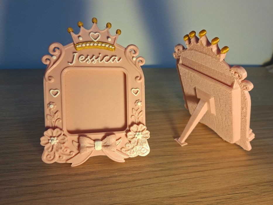 Mărturii de botez / Ramă personalizată printată 3D