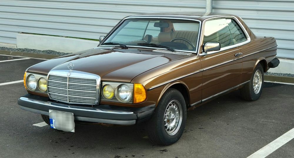Mercedes-Benz W123 MERCEDES BENZ 300 turbodiesel Coupe USA w123 atestat istoric