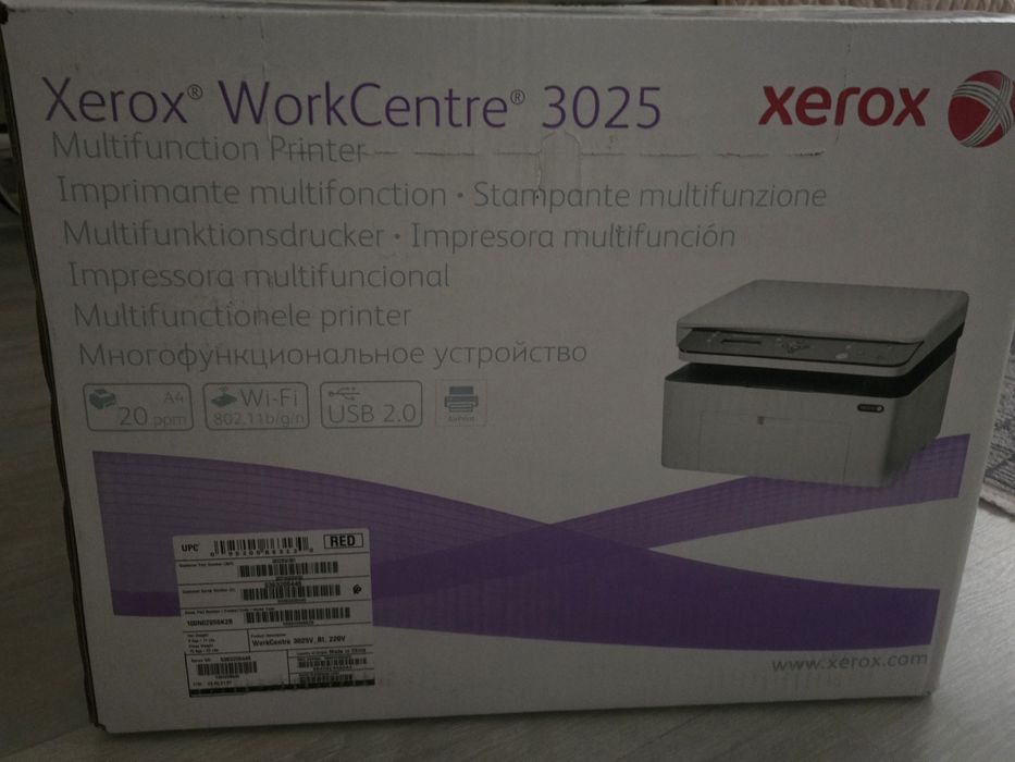 Принтер МФУ Xerox WorkCentre3025Bl новый