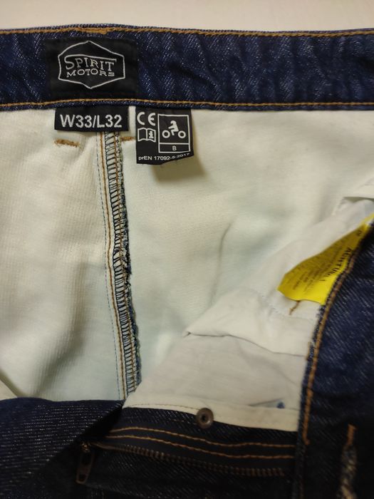 Pantaloni jeans  moto bărbați 33/34