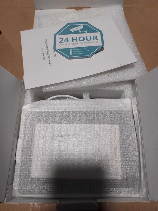 Camera supraveghere exterior Tmezon 2K 3Mp Solar Panel Noua 300