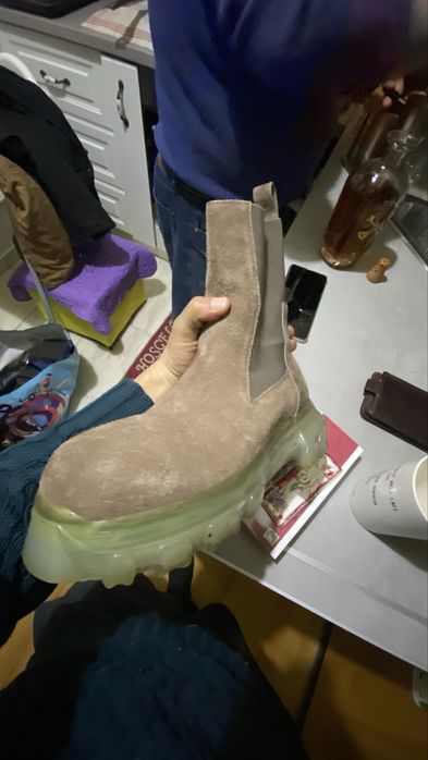 Cizme Rick Owens Bozo Tractor Beetle noi 43 marime