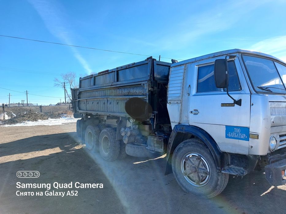 Камаз с прицепом
