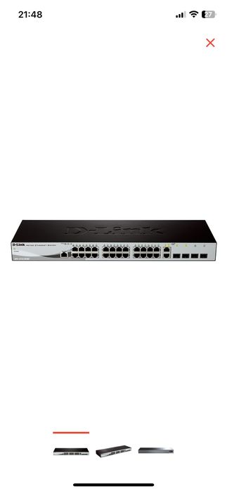 D-Link DES-1210-28/ME/B3B черный