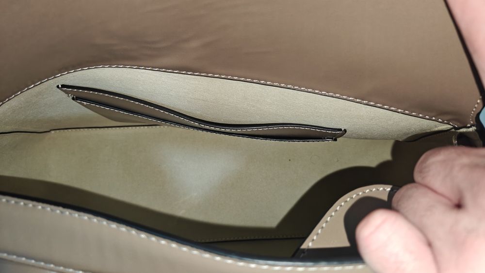 Geantă piele TOTEME  T-Lock made in italy