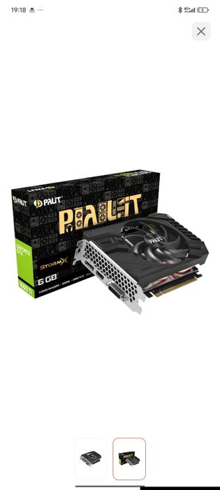 Palit gtx 1660 ti 6gb