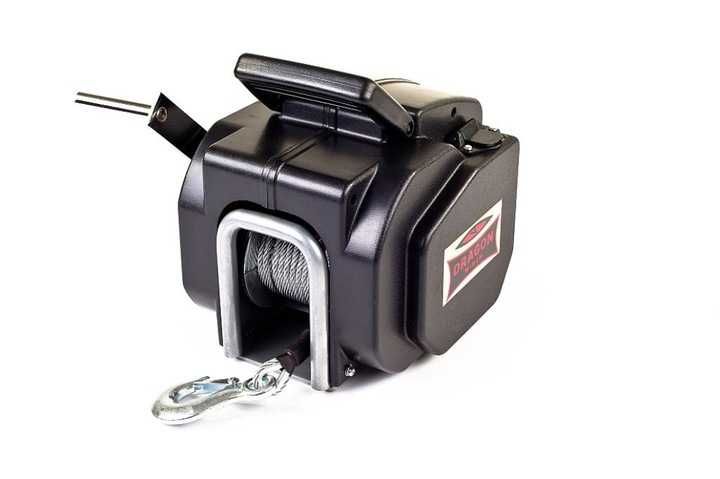 troliu portabil Dragon Winch DWP 5000 lbs (trage 2265 kg)