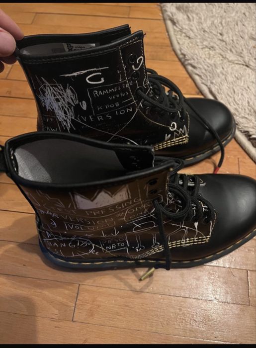 Dr Martens 1460 basquiat limited edition 41