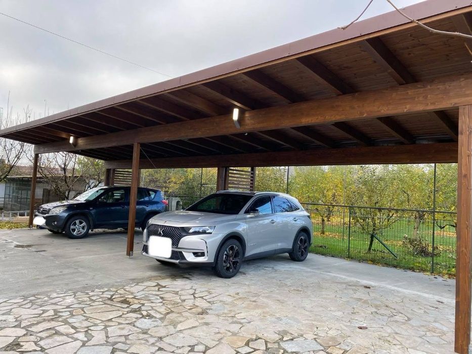 Terase din lemn lamelar ultrafinisat