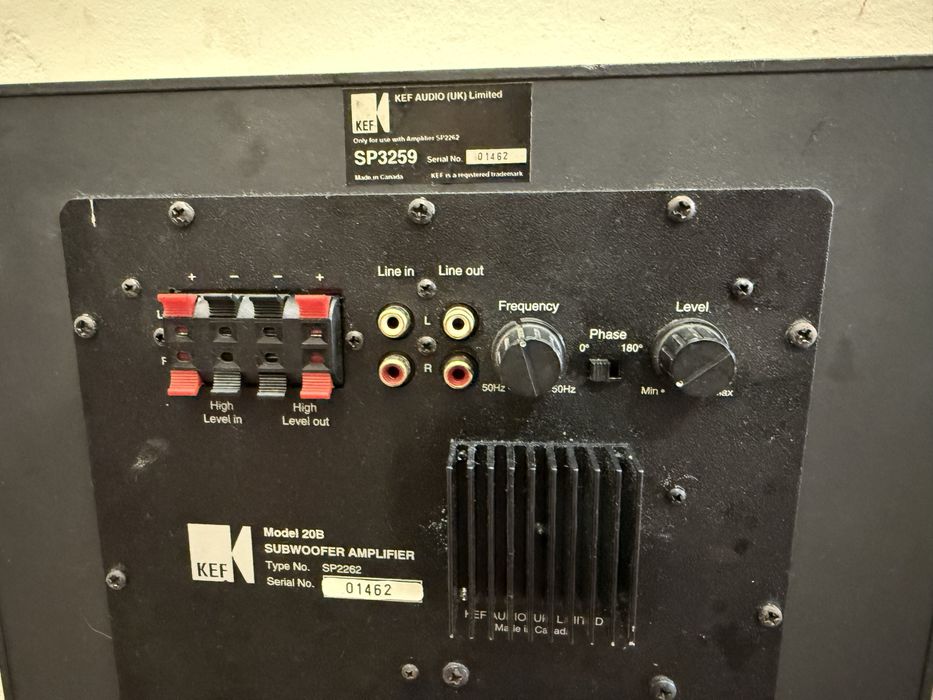 Kef 20B 10” Subwofer Активен