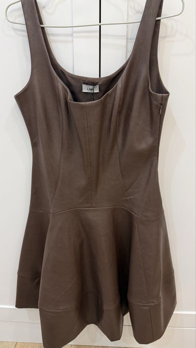 Сарафан эко кожа