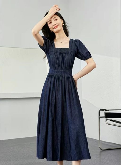 Джинсовое платье женское