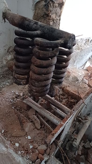 Старый газовый печка кател