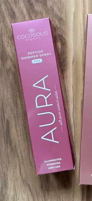 Cocosolis Peptide Shimmer Spray Pink