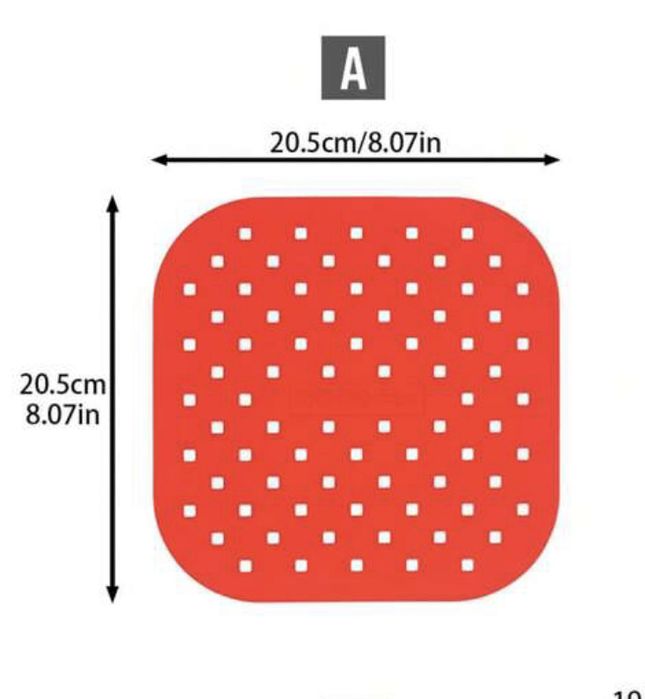 Силиконова подложка за Air Fryer