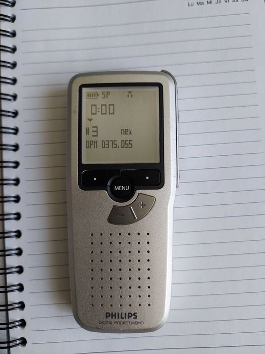 Reportofon profesional Philips LFH9370 Digital Pocket Memo Dictaphone