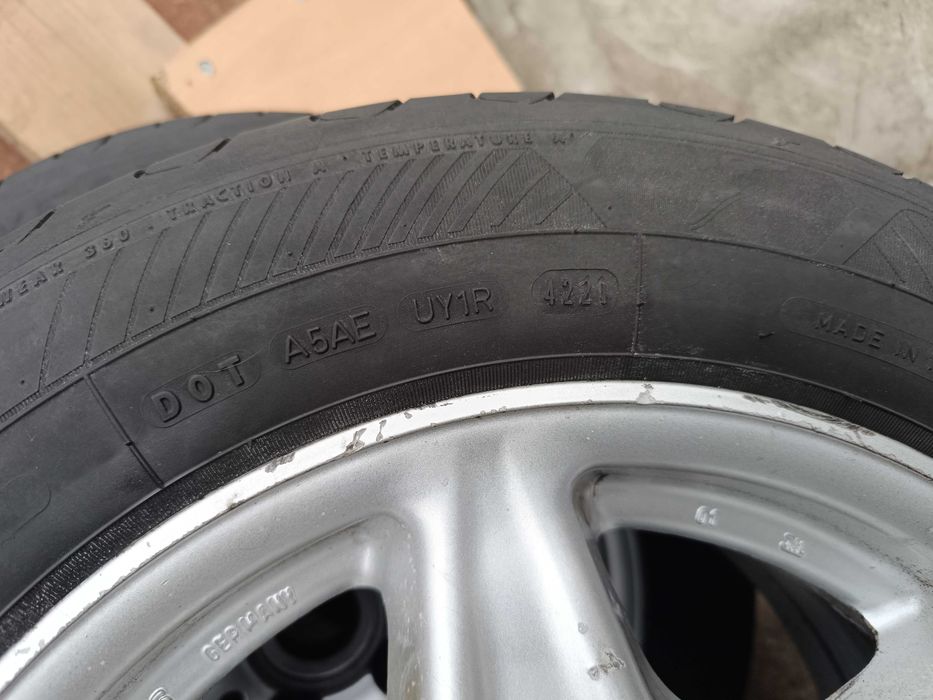 Лети джанти BBS с гуми 15"  7 j*115 vw mercedes